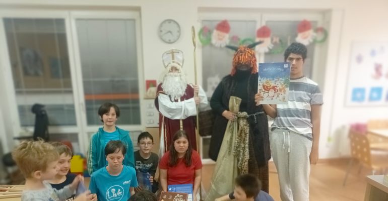 Mikuláš na dětském domově